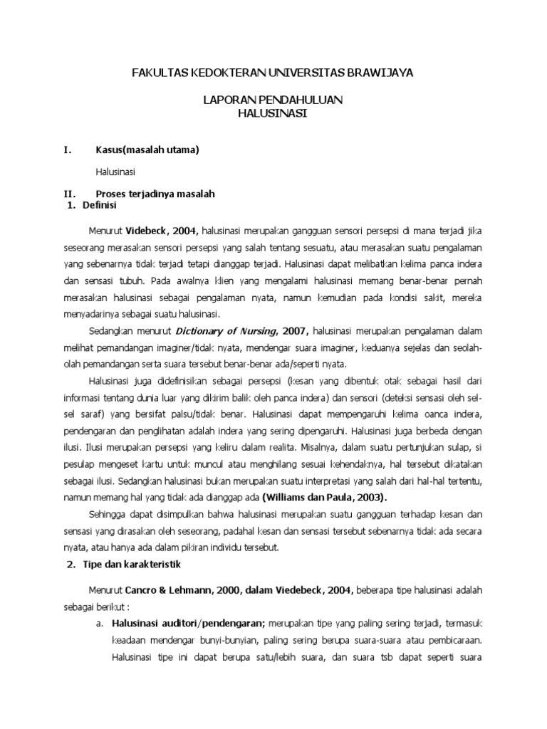 HALUSINASI | PDF