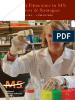 Brochure Research Directions in Multiple Sclerosis