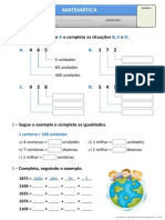 Exercícios - Valor Posicional Dos Algarismos