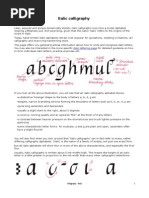 Download Calligraphy - Italic by Dra Marosi SN251316577 doc pdf