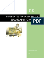 Diferentes Amenazas de La Seguridad Informatica