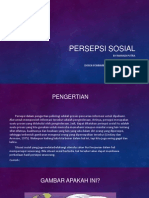 Persepsi Sosial by Rakhadi Putra