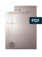 Per un’analisi linguistica del De situ Terrae Sanctae di Teodosio (VI sec.). L’uso delle preposizioni, «Aevum» 79 (2005) 2, pp. 239-248.