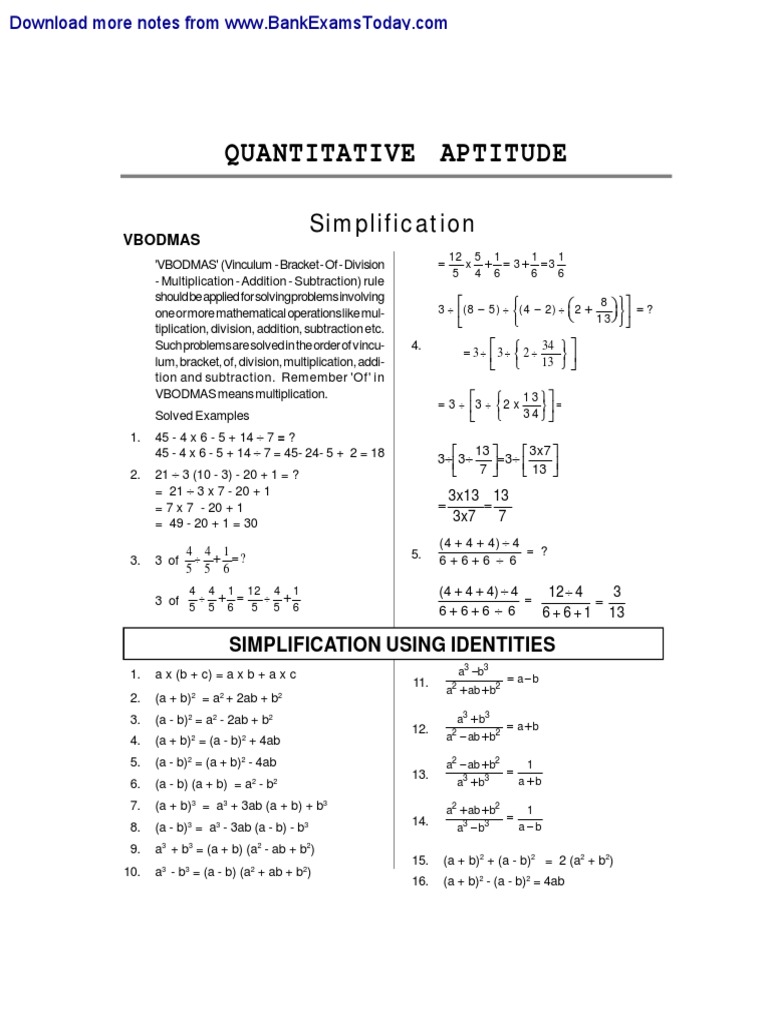 Simplification 2.text - Marked | PDF | Fraction (Mathematics ...