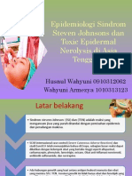 Epidemiologi Sindrom Steven Johnsons Dan Toxic Epidermal Nerolysis