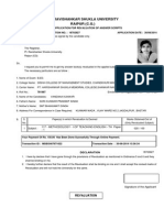 Apply Revaluation B.Ed Exam Paper Online