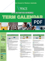 WACE Term Calendar 2012 - Communications - Web Version