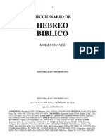 Diccionario Hebreo Biblico