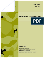Army - fm1 05 - Religious Support