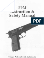 FEG P9M 9mm Pistol Instruction and Safety Manual