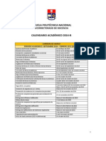 Calendario Académico 2014-B-Inicio El 29 Septiembre 2014