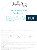 Constructivist Unit Edu 650 Sue Hebert
