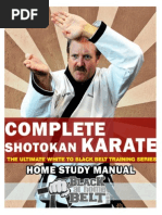 Download Complete Shotokan Karate Manual Sample by Darryl Wallace SN251340679 doc pdf