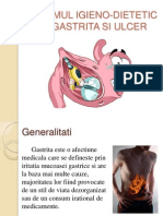 Regimul Igieno-dietetic in Gastrita Si Ulcer