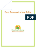 Aznn Food Demonstration Guide