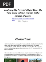 Analysing Sky Ferreira's Night Time, My Time