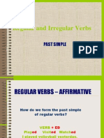 Regular and Irregular Verbs