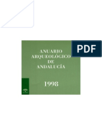 INTERVENCION ARQUEOLÓGICA EN EL ANFITEATRO DE ITALICA. CAMPAÑA DE 1998. Javier Verdugo Santos. Enrique Larrey Hoyuelos. Francisco J. Ramón Girón