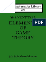 Venttsel Elements of Game Theory LML