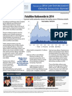 Preliminary 2014 Law Enforcement Officer Fatalities Report