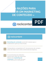 62 Razões Para Investir Em Marketing de Conteúdo (RockContent)