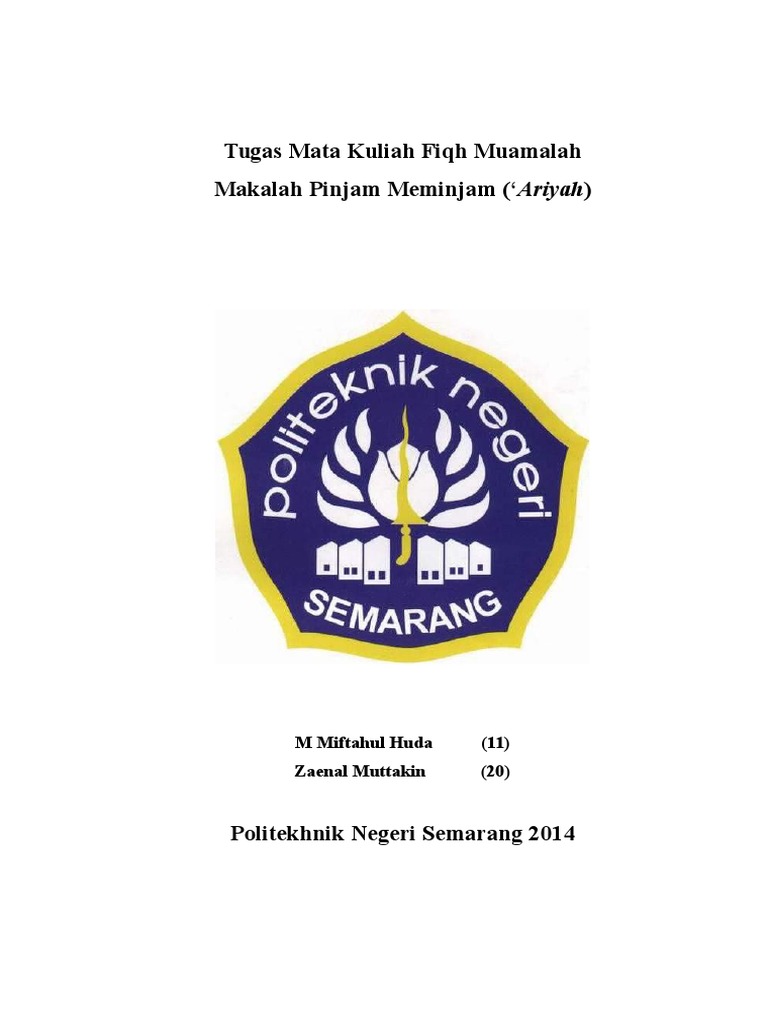 Ariyah Makalah