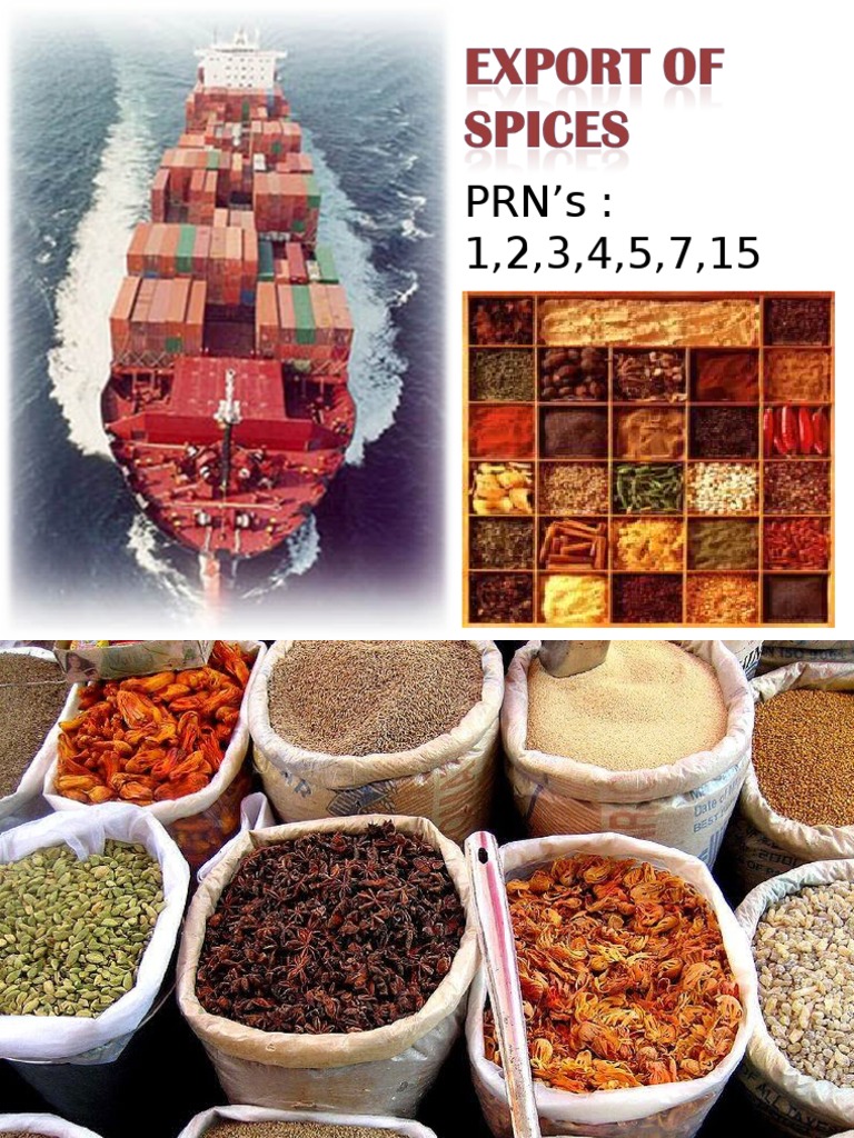 Spices export from India Spice Retail