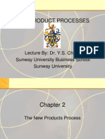 New Product Processes: Lecture By: Dr. Y.S. Cheah Sunway University Business School Sunway University