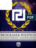 Amanecer Dorado Programa Político