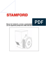 Manual de Alternador Stamford UC224 274 Espanol