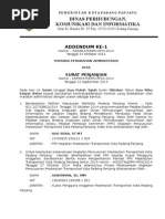 Contoh Adendum Surat Perjanjian Kontrak | PDF