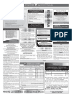 Classified Advertising: More Classified More Classified F P