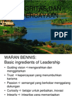 Integritas Dan Kepercayaan