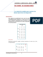 Ejercicios Resueltos de Metodo de Asignacion y Metodo de Transportes