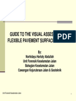 Guide to the Visual Assessment of Flexible Pavement (Distress)
