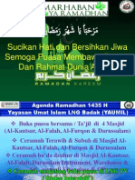 Agenda Ramadhan