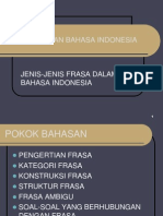 Frasa Dalam Bahasa Indonesia