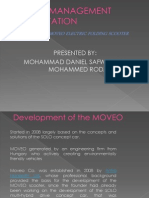 The Antro Moveo Electric Folding Scooter: Presented By: Mohammad Daniel Safwan Bin Mohammed Rodzi
