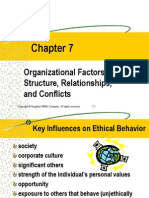 Organizational Factors: Structure, Relationships, and Conflicts