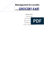 Management Accounting Project: Online E Commerce Site FOR Grocery Fruits AND