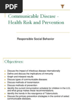 15 Communicable Disease - Health Risk and Prevention