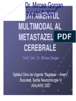 Tratamentul multimodal al metastazelor cerebrale
