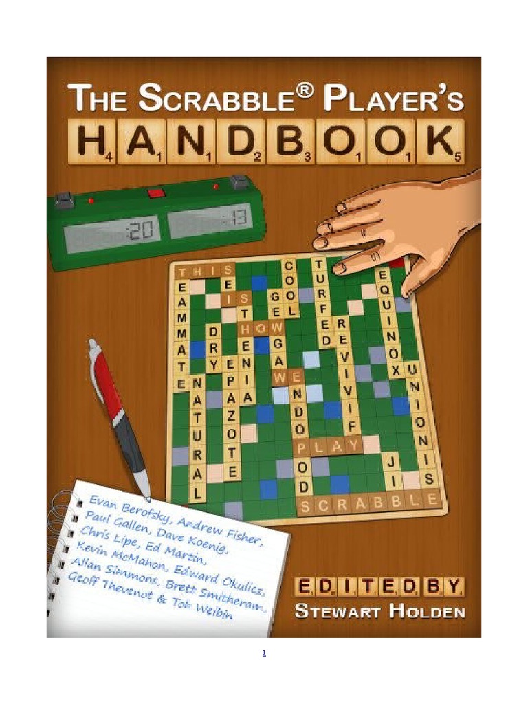 The Scrabble Players Handbook picture