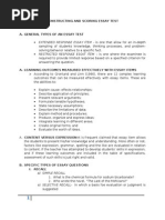 Download Constructing and Scoring Essay Test by arturito SN25138295 doc pdf