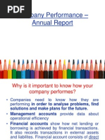 Company Performance - Annual Report