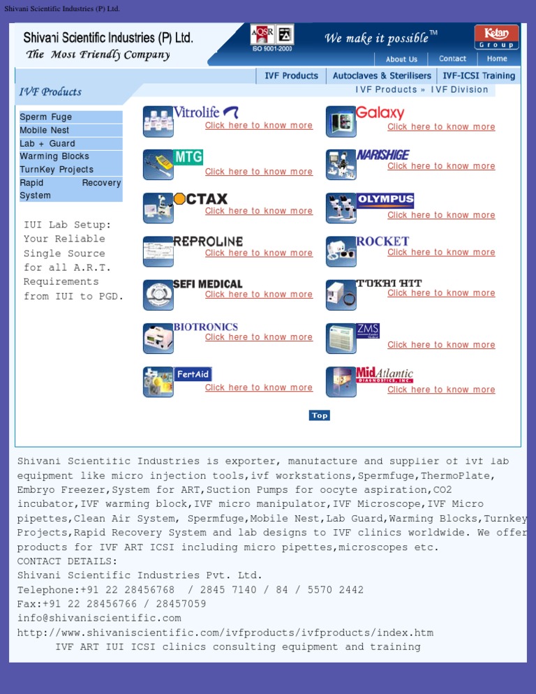 IUI Lab Set Up | PDF | Business