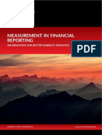 Measurement in Financial Reporting