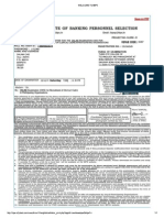 format of ibps admit card