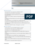 SBS 2011 Licensing FAQ