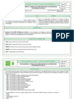 Procedimiento de consulta para la prevención secundario en salud